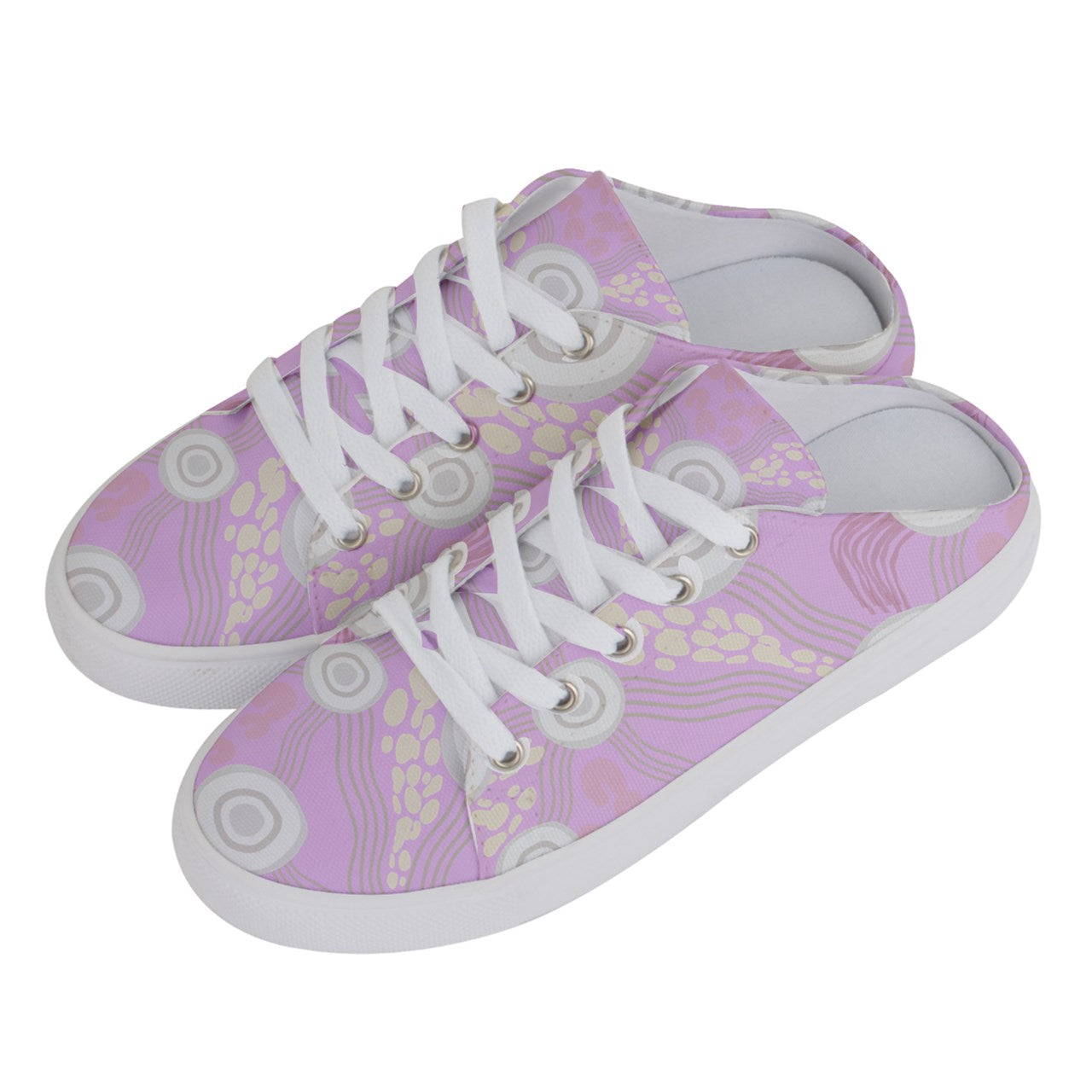 Lilac Dreaming Fashion Sneakers by Koori Threads