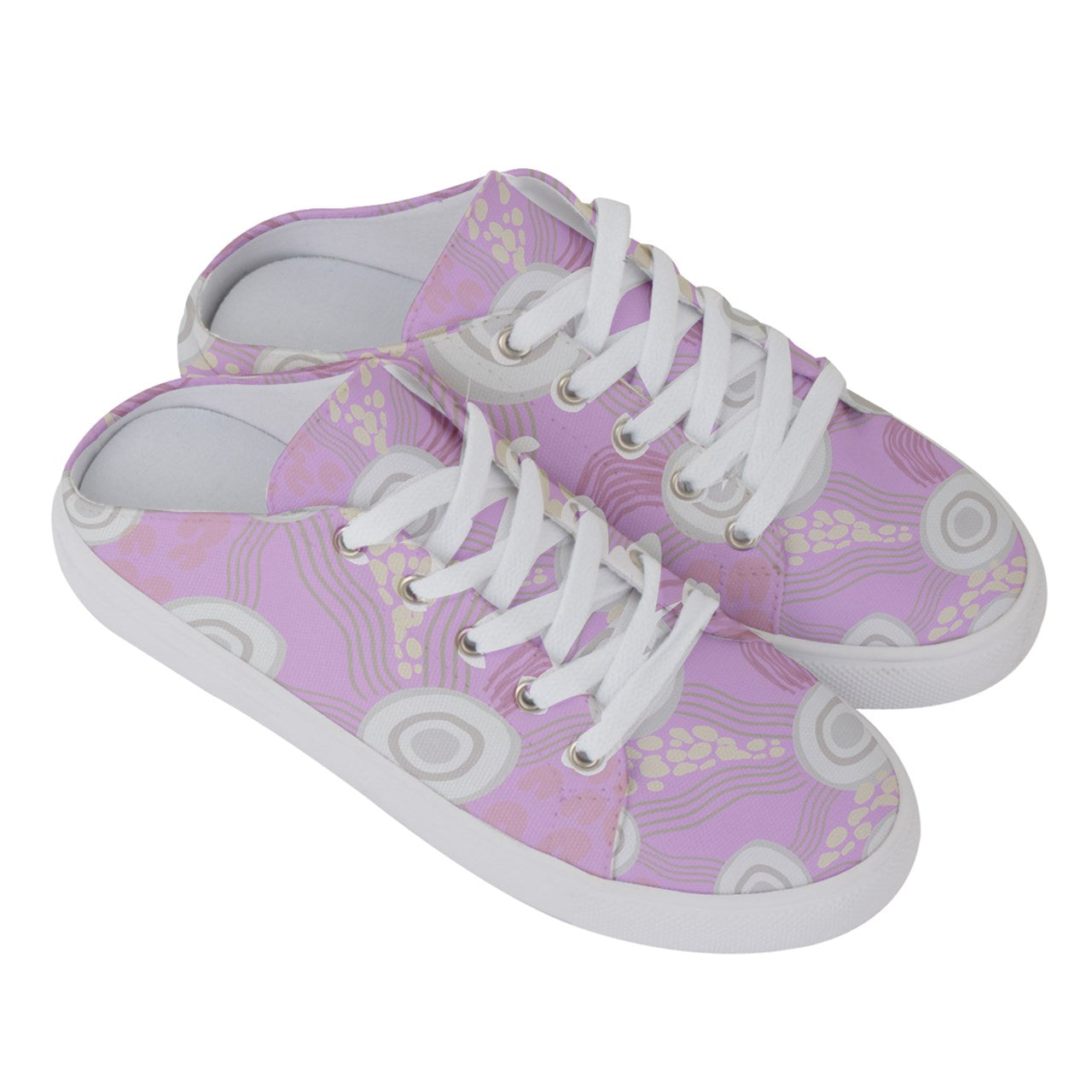 Lilac Dreaming Fashion Sneakers by Koori Threads