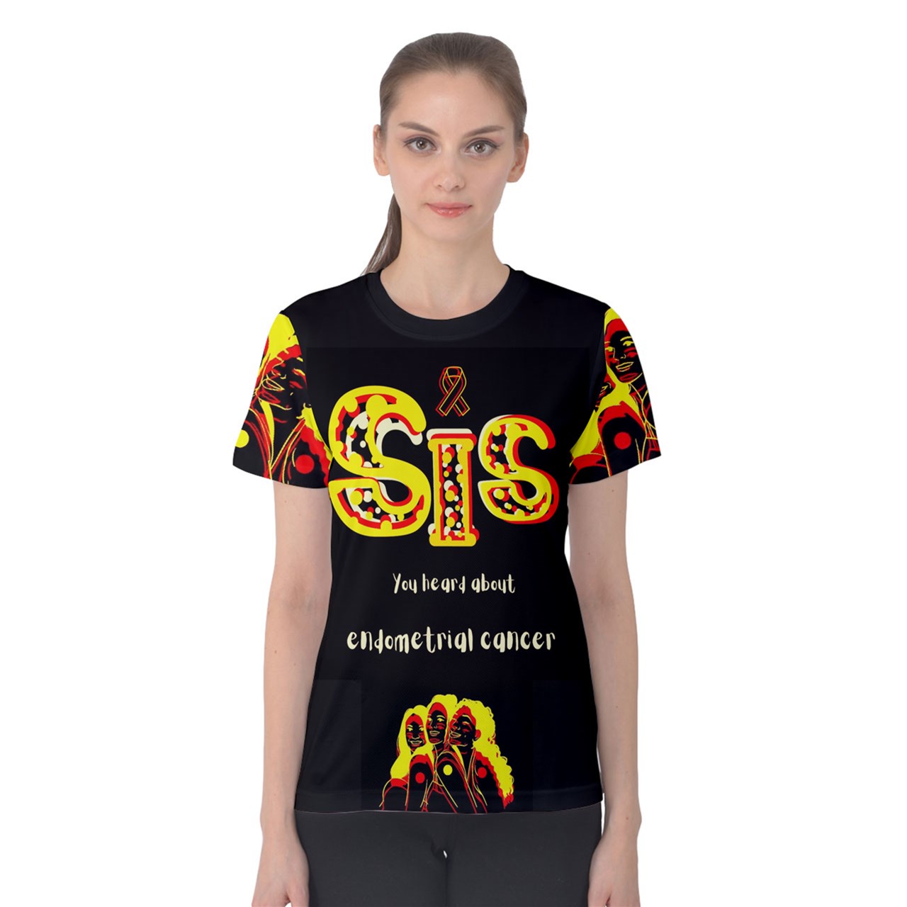 Sis, did you know Women's Cotton T-Shirt by Koori Threads