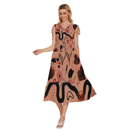 Connected to Country Maxi Dress by Koori Threads