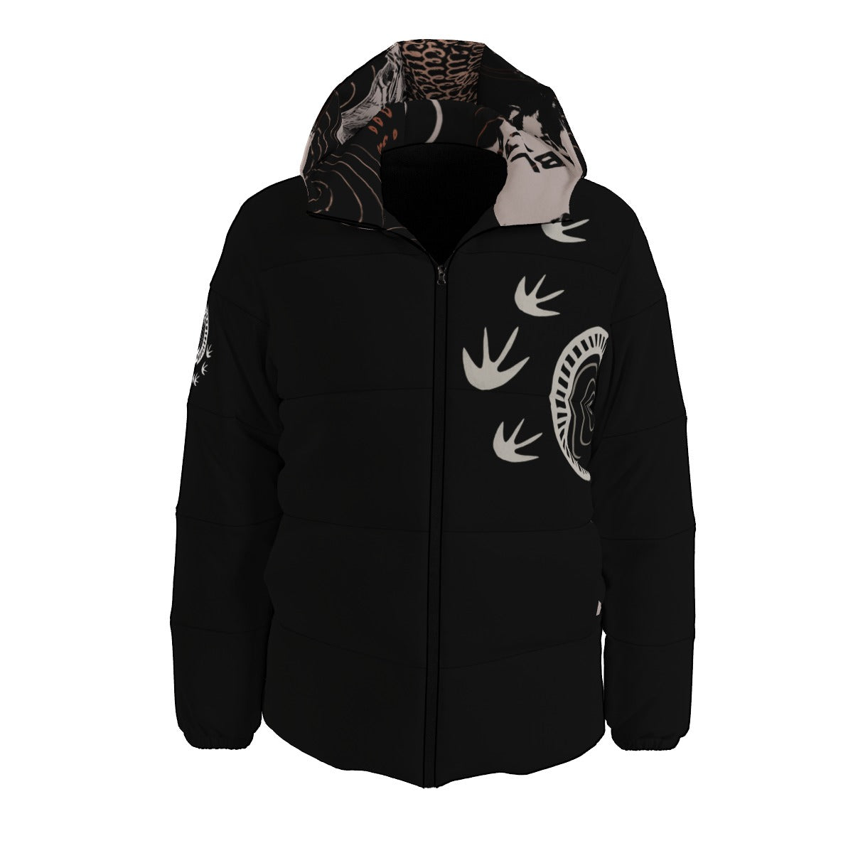 Our Warriors Duck Down Puffer Jacket by Koori Threads