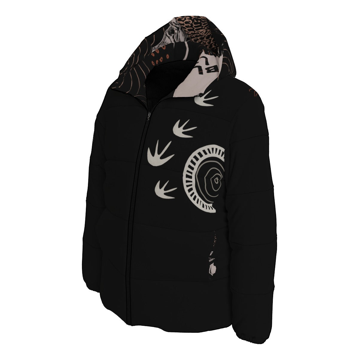 Our Warriors Duck Down Puffer Jacket by Koori Threads