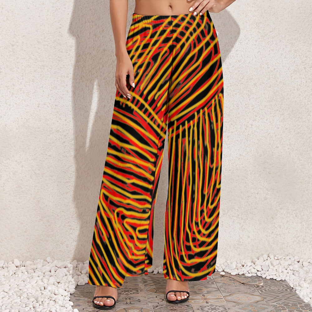 Birthing on Country Wide Leg Pants by Koori Threads