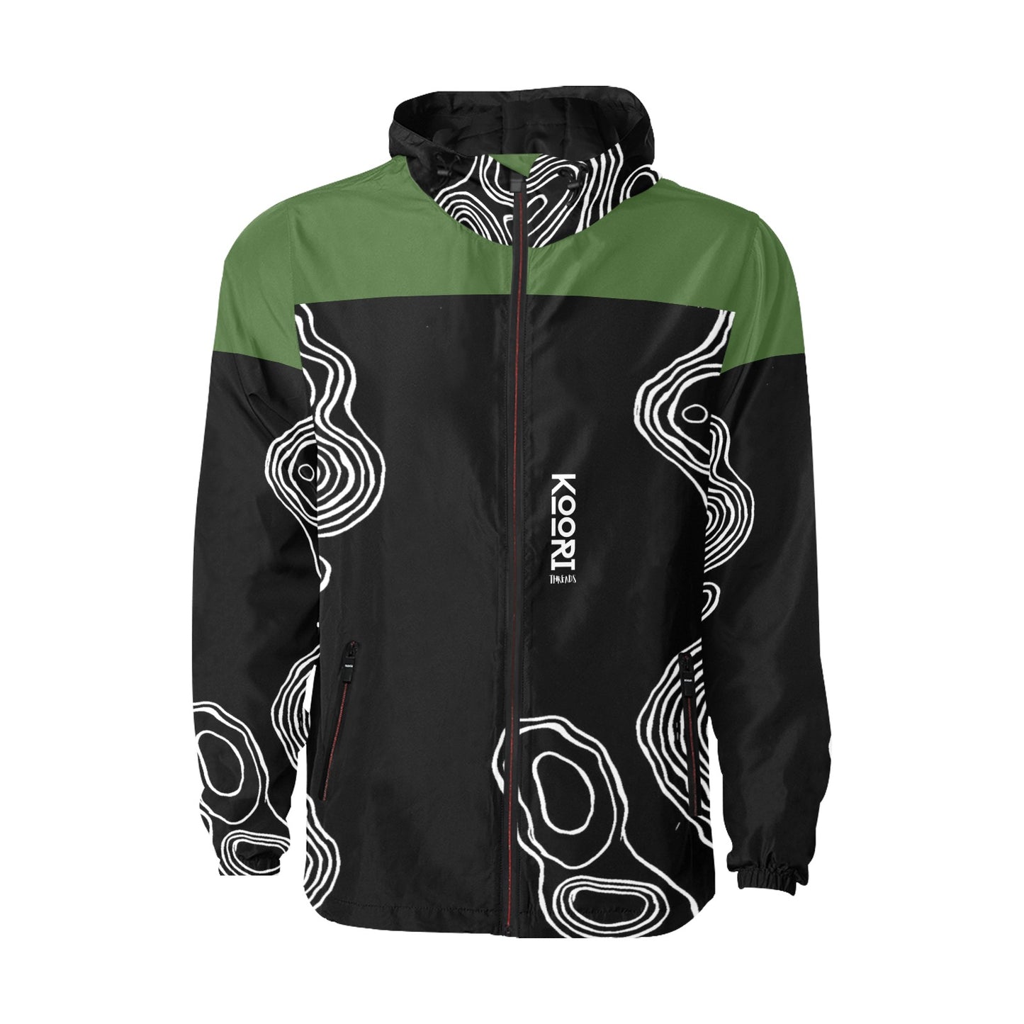 Balang Unisex Windbreaker by Koori Threads