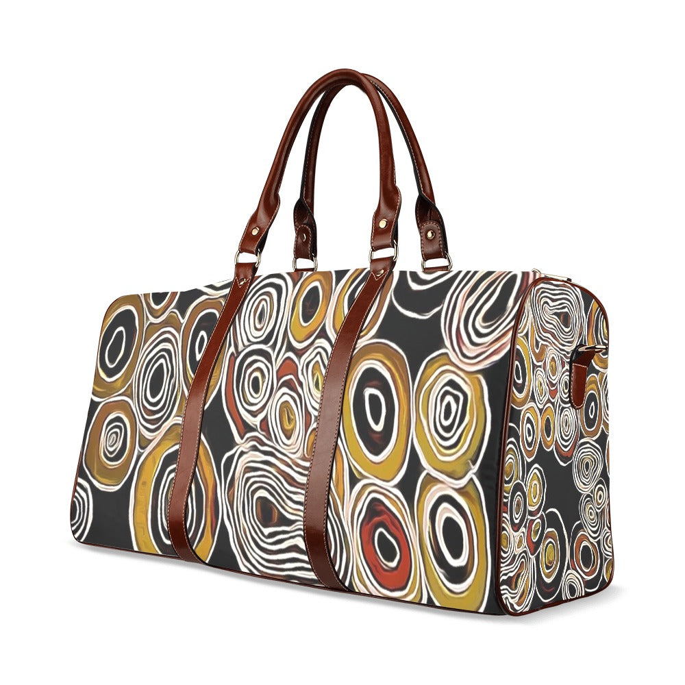 Black Pride Water-resistant Travel Bag by Koori Threads