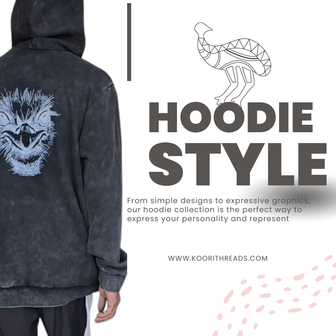 Dhinawan Acid Wash Hoodie by Koori Threads