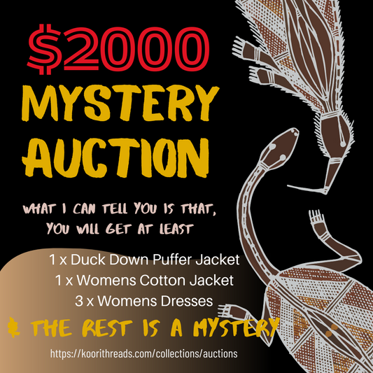 $2000 Mystery Auction By Koori Threads