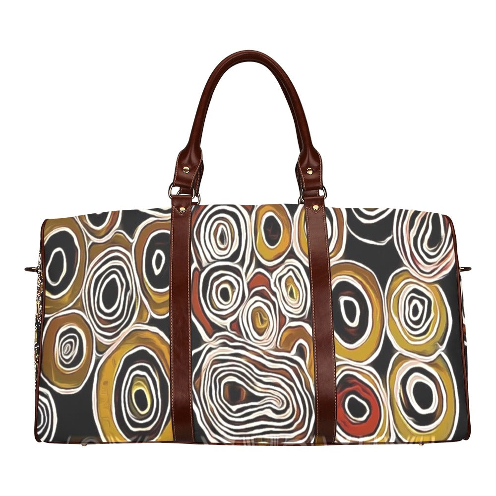 Black Pride Water-resistant Travel Bag by Koori Threads