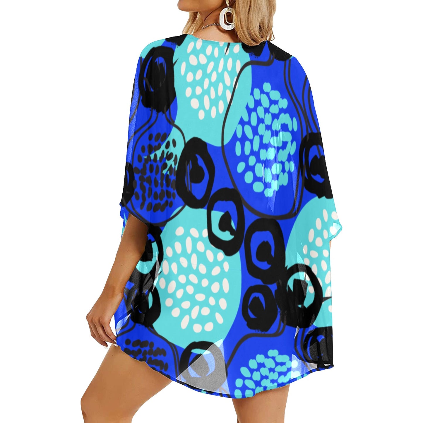 Mayi Womens Chiffon Cover Up By Koori Threads