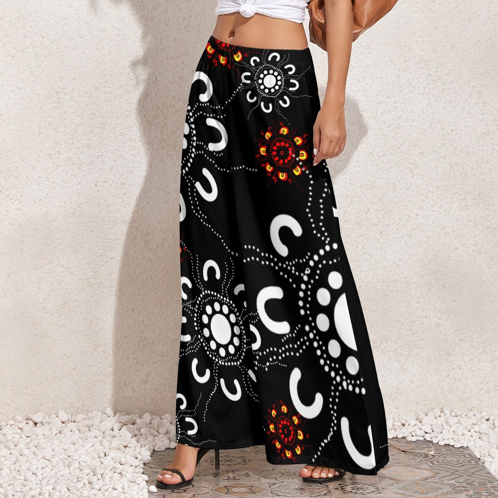 Whispers in the wind Wide Leg Pants by Koori Threads