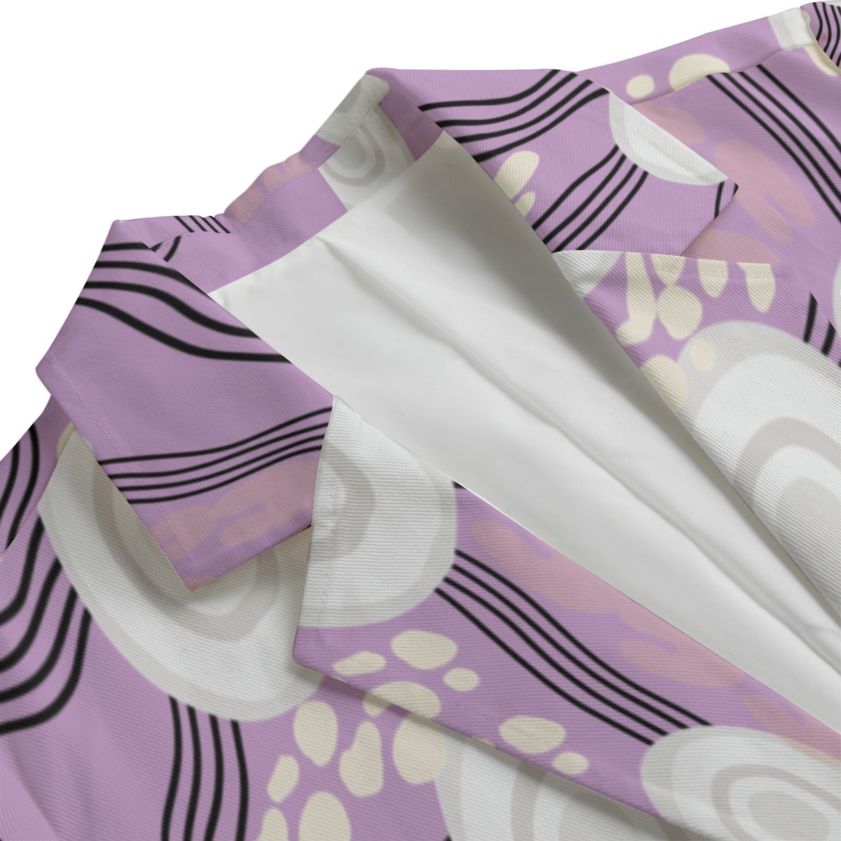 Lilac Dreaming Womens Cotton Jacket by Koori Threads