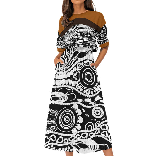 More to be Done Sophistication Dress by Koori Threads