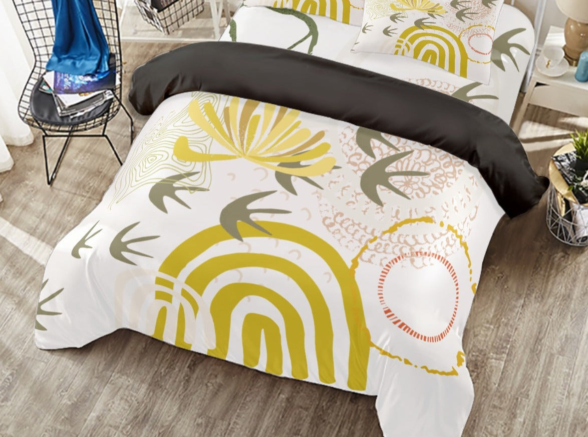 Learning Ways  Four-piece Bedding Set By Koori Threads