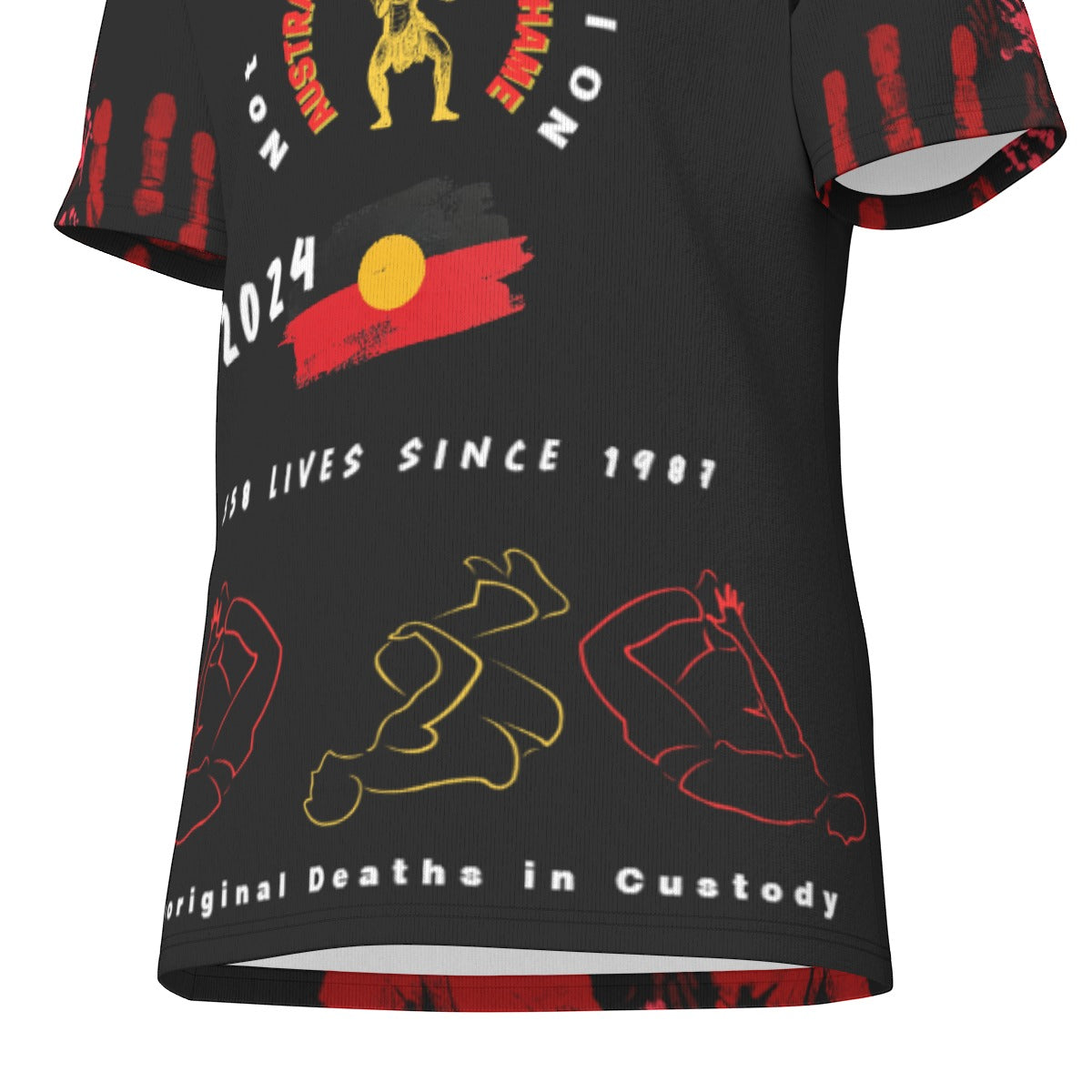 2024 Aboriginal Deaths in Custody T-Shirt by Koori Threads| 190GSM Cotton