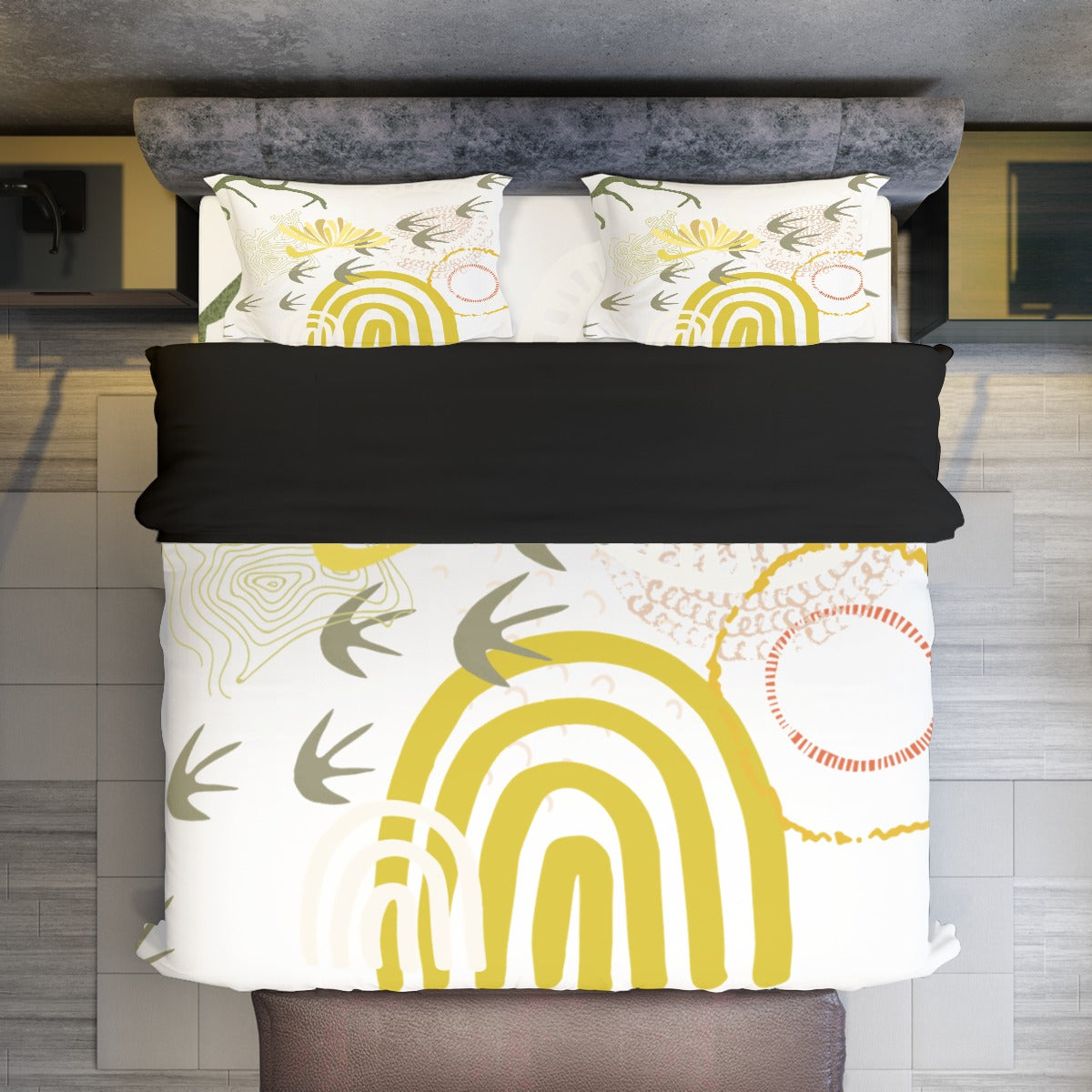 Learning Ways  Four-piece Bedding Set By Koori Threads