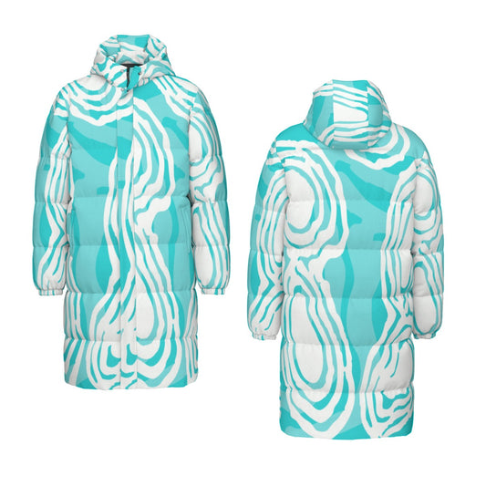 Limited Edition Deep Listening Long Down Puffer Jacket by Koori Threads