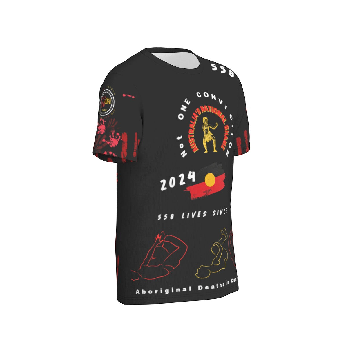 2024 Aboriginal Deaths in Custody T-Shirt by Koori Threads| 190GSM Cotton