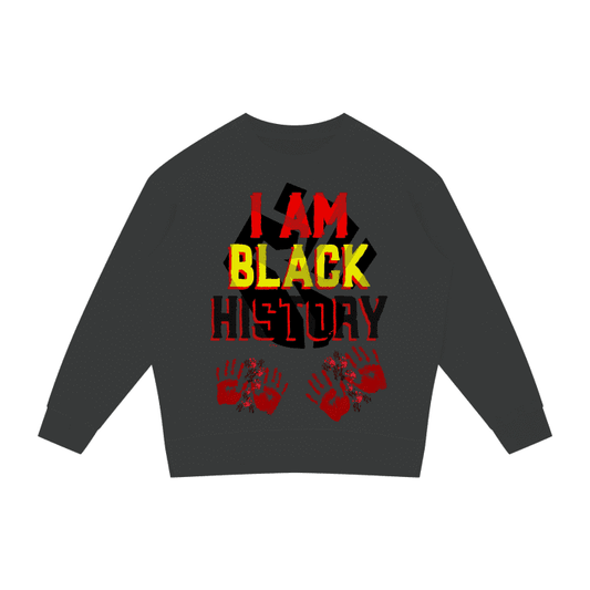 Womens Tops,I am Black History,Heavyweight,MOQ1,Delivery days 5