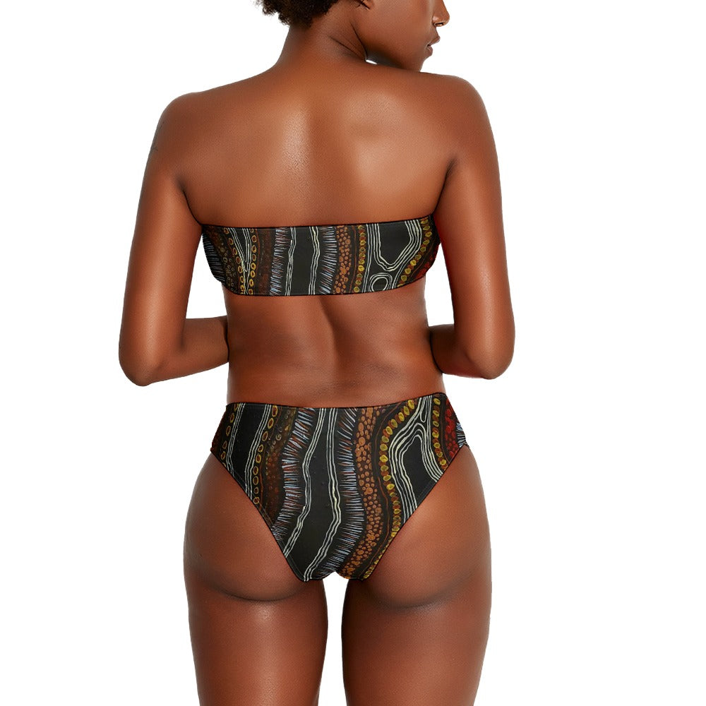 SPIRITS CALLING Aboriginal Bikini - Koori Threads