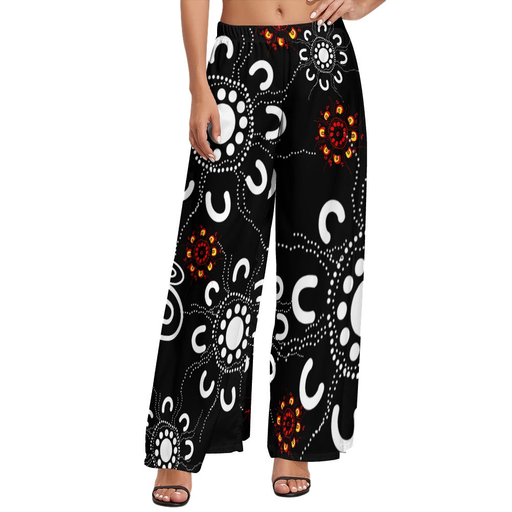 Whispers in the wind Wide Leg Pants by Koori Threads