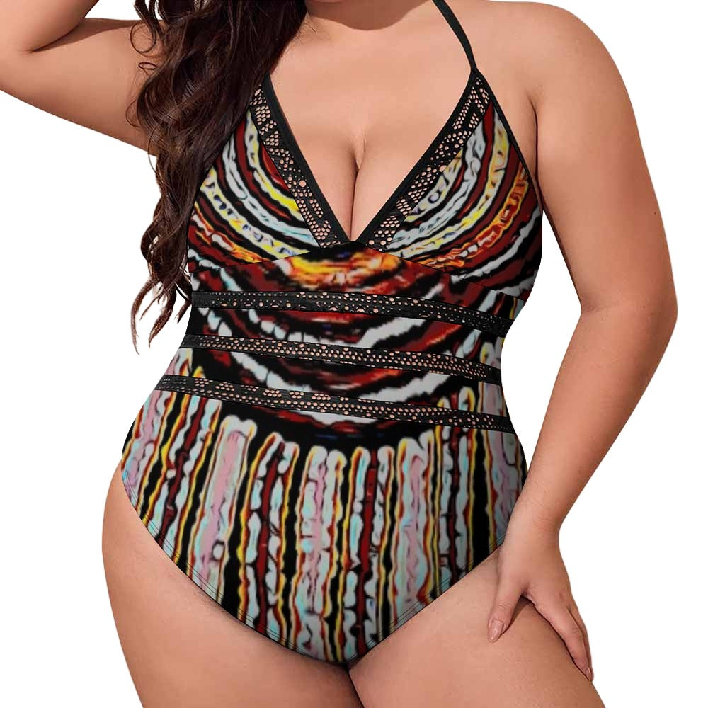 Silent Songs Plus size Swimsuit - Koori Threads