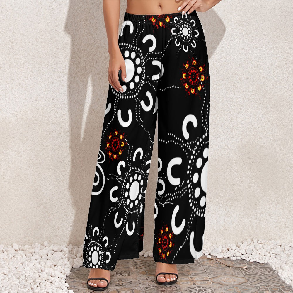 Whispers in the wind Wide Leg Pants by Koori Threads