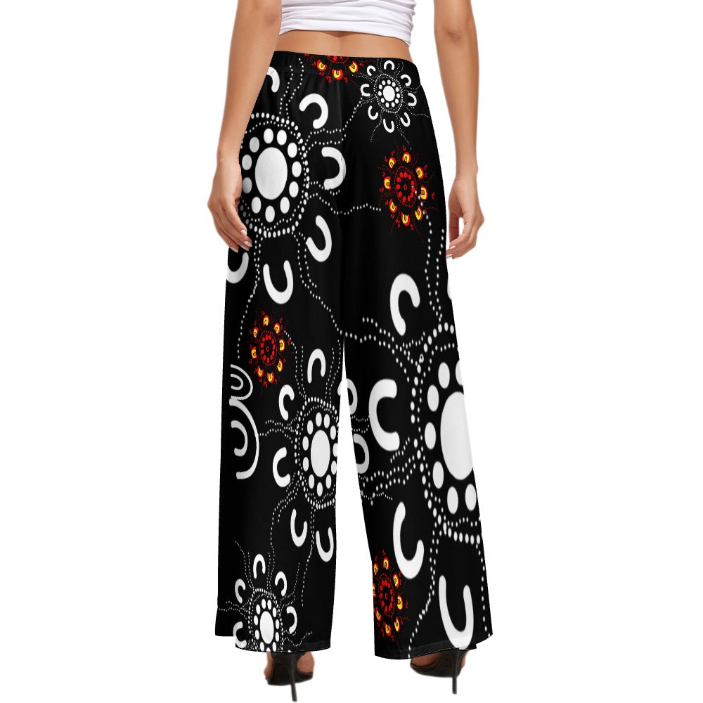 Whispers in the wind Wide Leg Pants by Koori Threads