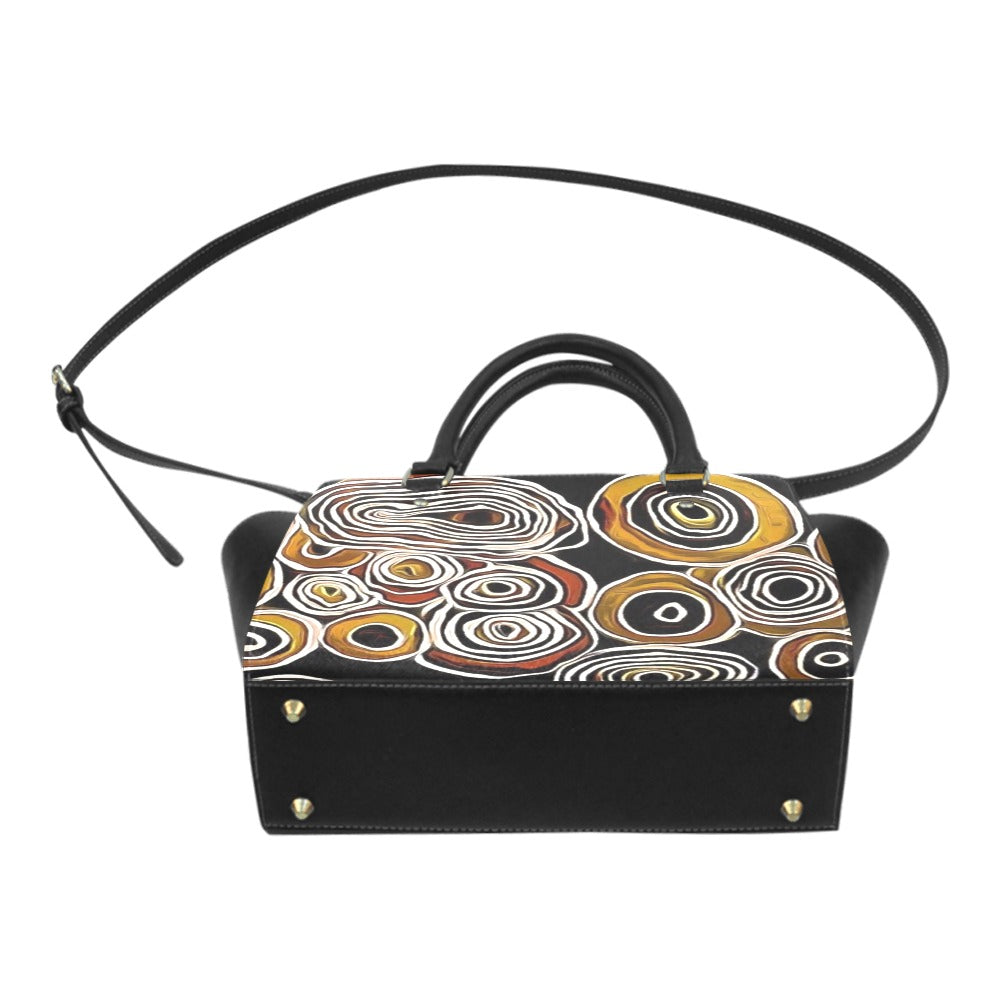 Black Pride Classic Shoulder Handbag - Koori Threads