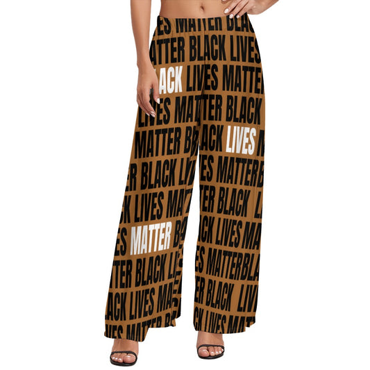 Black Lives Matter Wide Leg Pants